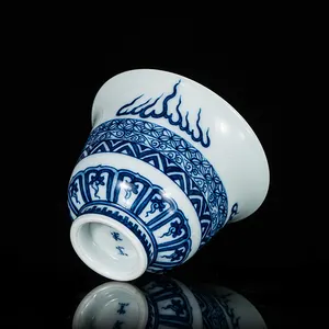 Wholesale Hand-Painted Handmade Blue And White Ceramic Tea Set Porcelain Cups Tea Set For Drinking