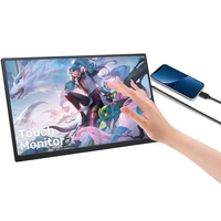 Moniteur à écran tactile capacitif de qualité industrielle 10.5 15.6 18.5 pouces moniteur Lcd à cadre ouvert 18.5 pouces