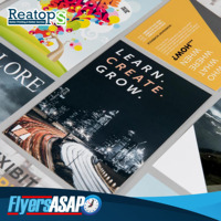 Affiche personnalisée avec logo personnalisé, format A2, A3, A4, A5, papiers peints, impression de menu