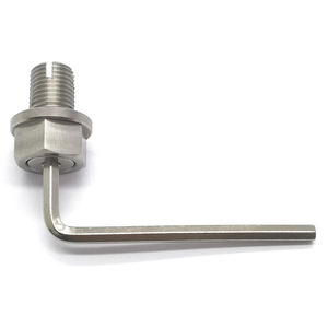 Kit de reparación de tapón de drenaje de aceite autorroscante de acero inoxidable M12x1.75, diseño de doble orificio de gran tamaño con junta tórica y arandela de cobre para coches - Product Image 5