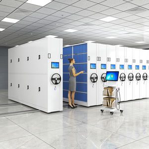 رفوف معدنية مدمجة متنقلة كبيرة رفوف فولاذية متحركة رفوف مدمجة - Product Image 6