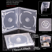 Boîte de rangement pour jeux multiplateformes personnalisée en usine, PS2, PS3, PS4, PS5, Xbox 360, One, Blu-Ray, boîte de rangement pour un seul disque, housse de protection