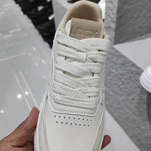 Men Daily Footwear All Match Light Mesh Genuine Leather Sneakers Wear Resistant Anti-Odor <b>Walking</b> <b>Trainers</b> Sweat-Absorbent - Product Image 4