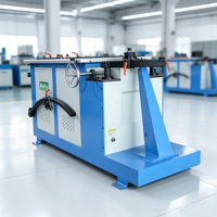 Machine automatique électrique WinYing pour la fabrication d'embouts de conduits, moteur, acier inoxydable, tôle galvanisée 1,2 mm d'épaisseur, puissance 3 kW, facile à utiliser