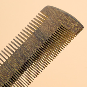 Peine de Madera de Palisandro Premium Engrosado de Doble Cara con Dientes Finos y Anchos para el Cuidado del Cabello y la Barba - Product Image 2