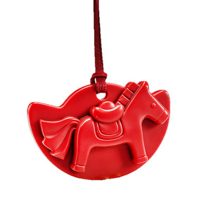 JYNB Horse Shape Aromatherapy Pendant <b>Car</b> Freshener Long Lasting Fragrance Odor Eliminator Essential Oil <b>Diffuser</b> Tablet - Product Image 1