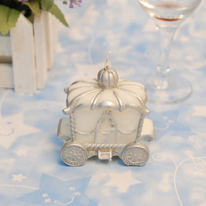 Vela de cumpleaños calabaza <span class=keywords><strong>princesa</strong></span> <span class=keywords><strong>Cenicienta</strong></span> carruaje cera boda fiesta aniversario Día de San Valentín favores velas decorativas - Product Image 5