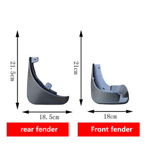 Guardabarros y Protector de Salpicaduras para Coche <span class=keywords><strong>Skoda</strong></span> <span class=keywords><strong>Fabia</strong></span> 08-11, Piezas de Modificación de Cuero para Automóviles - Product Image 5
