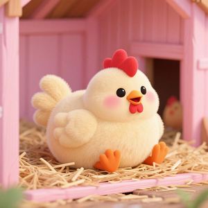 Pollo de Peluche Personalizado al por Mayor, Diseño Personalizado, Fabricantes OEM, Pollo de Peluche Amarillo - Product Image 1