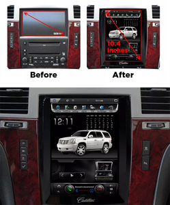 Lettore Video di navigazione GPS per auto Android 11 per Cadillac Escalade 2007 - 2014 unità principale Stereo 6G 128GB Tesla Style Carplay Radio - Product Image 6