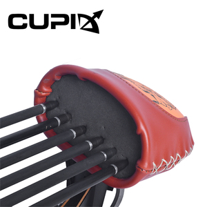 Arco Recurvo Tradicional Hecho a Mano CUPID Archery, Tamaño Grande/Pequeño, Capacidad para 6/4 Flechas, Arco y Flecha para Caza, Carcaj para Flechas - Product Image 2