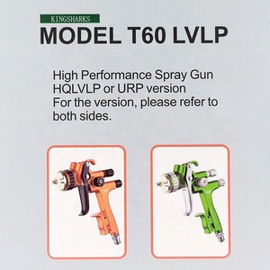<span class=keywords><strong>Pistolet</strong></span> de <span class=keywords><strong>peinture</strong></span> haute performance HIQ <span class=keywords><strong>LVLP</strong></span> 1,3 mm 1,7 mm T60, <span class=keywords><strong>pistolet</strong></span> pneumatique pour la retouche automobile, <span class=keywords><strong>pistolet</strong></span> de <span class=keywords><strong>peinture</strong></span> pour <span class=keywords><strong>carrosserie</strong></span> automobile URP - Product Image 4