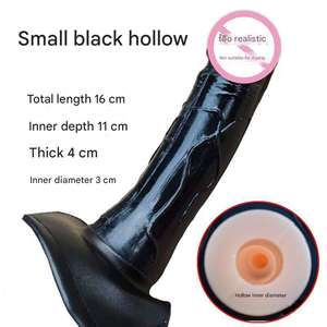Juguete Sexual para Adultos, Vibrador Dildo para Sexo Seguro Masculino y Femenino, en Pantalones de Cuero Huecos, Simulación de Masturbador Lésbico Usable - Product Image 1
