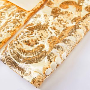 Blazer <span class=keywords><strong>smoking</strong></span> slim fit à paillettes brillantes pour hommes <span class=keywords><strong>veste</strong></span> de costume à un bouton pour dîner bal fête mariage - Product Image 4