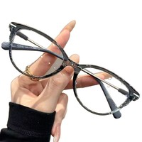 Lunettes de lecture haute définition tendance pour femmes, lunettes anti-lumière bleue, spécialisées pour les personnes d'âge moyen et les personnes âgées