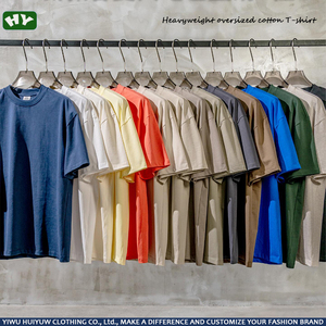 Mùa Hè Boxy <span class=keywords><strong>Slogan</strong></span> T Áo Sơ Mi Tùy Chỉnh Thiết Kế Rắn Trống 100% Cotton Chất Lượng Cao Sang Trọng Thương Hiệu Đồng Bằng Pre-Shrunk Áo Thun Cho Nam Giới - Product Image 3