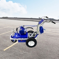 Machine de marquage routier manuelle sans air à peinture froide pour marquage routier et de chaussée, avec service après-vente gratuit et pulvérisation uniforme