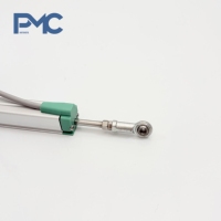 Transducteur de position linéaire haute précision 225 mm, capteur de déplacement linéaire 10 kΩ, potentiomètre linéaire pour machine-outil / CNC