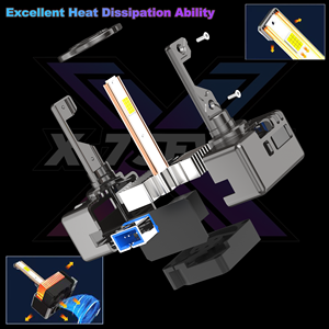 X-7SEVEN, Tendencia Actual, Sistema de Iluminación Automática XDPS de 15 Núcleos, Bombillas LED D1s HID que Reemplazan las Serie <span class=keywords><strong>D</strong></span>, Bombillas D2S D3S para Faros Delanteros de Automóvil - Product Image 4