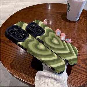 เคสโทรศัพท์มือถือหนังเทียมพิมพ์ลายหัวใจแบบเต็มหน้า<span class=keywords><strong>จอ</strong></span>สำหรับ <span class=keywords><strong>iPhone</strong></span> <span class=keywords><strong>x</strong></span> XR XS 11 12 13 14 15 16 17 PRO MAX - Product Image 6