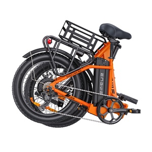 Vélo pliant électrique sans balais en alliage d'aluminium L20 <span class=keywords><strong>SE</strong></span> 36V 250W avec pneus larges 20x3.0, suspension verrouillable et frein à disque mécanique 7 vitesses - Product Image 5