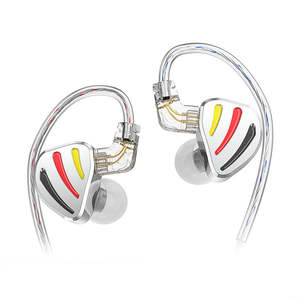 QKZ ODIN <span class=keywords><strong>haut</strong></span> <span class=keywords><strong>de</strong></span> <span class=keywords><strong>gamme</strong></span> HiFi double pilote réglage réglable basses profondes 3.5mm écouteurs intra-auriculaires déconnectables écouteurs filaires - Product Image 2