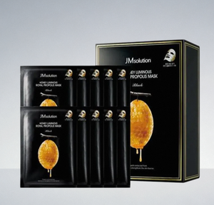 แผ่นมาส์กหน้า JM Solution Honey Luminous Royal Propolis 10 แผ่น บำรุงผิวหน้าให้ชุ่มชื้น กระจ่างใส และบำรุงผิว - Product Image 4
