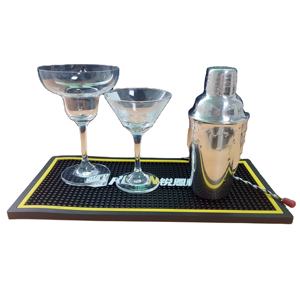 Branded Silicone PVC Bar Mat Rubber <b>Beer</b> Spill Pad Pub Rail Mat Drip Tray Non Slip Service Mat <b>Coaster</b> Placemat - Product Image 6