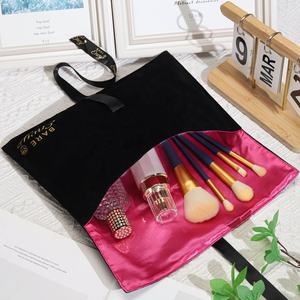 사용자 정의 인쇄 럭셔리 봉투 스웨이드 벨벳 플랩 패키지 보석 선물 먼지 가방 도매 봉투 헤어 핸드백 벨벳 파우치 - Product Image 4