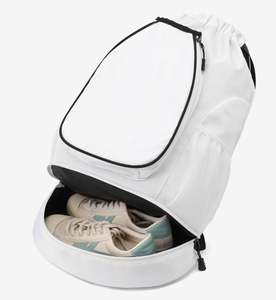 Wholesale Basketball Badminton Sports Racket Bags Drawstring Training Tennis Racket Backpack with <b>Shoe</b> Compartment - Product Image 5
