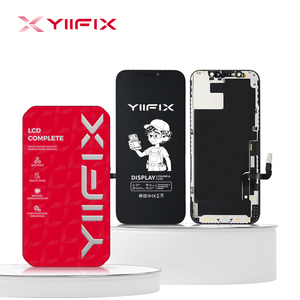 Yiifix - Pantalla Digitalizadora OLED Suave y Resistente para 12/12 Pro/<span class=keywords><strong>13</strong></span> Pro Max/14-17, FHD de 6.1'', Dureza de Zafiro, Táctil 3D - Product Image 1
