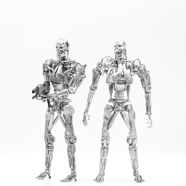 NECA Movie Model T-800 Frozen Action Figure 7-Joint Plastic Robot Toy New Condition Boxed Version Unisex 14+ 1:1 Scale Air