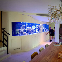 Accessoire pour aquarium en acrylique cristal de Malaisie, tuyaux en forme de lys en plastique pour aquarium