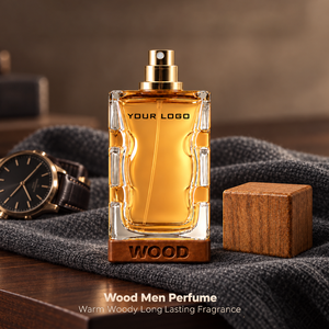 Parfum pour homme de qualité supérieure, chaud, boisé, longue tenue, symbolisant l'intégration, senteur bois de cèdre, vétiver, violette. - Product Image 4