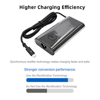 Adaptador de repuesto para ordenador portátil de CA de 130W, cargador de corriente Usb tipo C para Xps 15 17 2in1 9575 9500 9700 5530 precisión 5550 2in1 5750 3560
