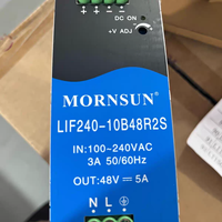 Alimentation électrique sur rail DIN MORNSUN LIF240-10B48R2S d'origine, 240W 48V 5A, alimentation à découpage AC-DC