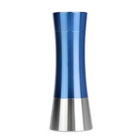 Lampe torche LED de poche en aluminium bleu, petite taille, à piles sèches, vente en gros d'usine