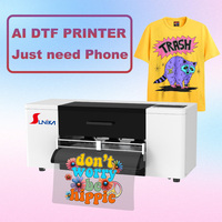 Impresora DTF A3 con Cabezal XP600 Epson de 30 cm, Máquina de Impresión Directa a Película para Camisetas