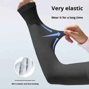 ปลอกแขนกีฬากลางแจ้ง <span class=keywords><strong>Xtep</strong></span> แห้งเร็ว ระบายอากาศ ป้องกันแสงแดด ผ้าไหมน้ำแข็งแท้ ป้องกันรังสียูวี ปลอกแขนปั่นจักรยาน - Product Image 3