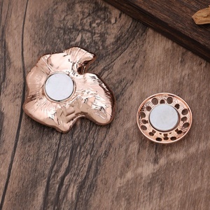 Nova moda mulheres coloridas pétala segurança Pin broche Vintage Rose flor esmalte ímã broche - Product Image 5