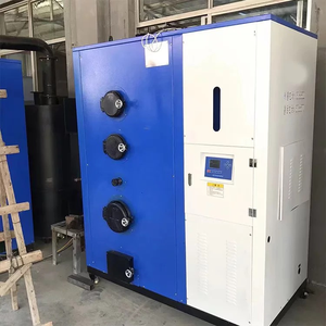 Caldera de Agua Caliente Vertical Automática Ecológica, de Biomasa, para Uso Industrial en Calefacción y Baño - Product Image 1
