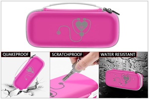 Étui rigide pour stéthoscope pour cardiologie IV, MDF, EKO, boîte de rangement durable pour outils médicaux pour médecins et infirmières (étui seul) - Product Image 4