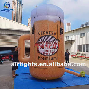 ビールカップバルーンフリー印刷屋外プロモーション巨大マグカップインフレータブル - Product Image 3