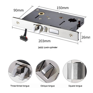 An ninh tự động <span class=keywords><strong>Keyless</strong></span> thông minh RFID thông minh Lỗ mộng Hội Đồng Quản Trị và điện <span class=keywords><strong>RF</strong></span> thẻ chìa khóa xử lý khóa cửa cho khách sạn - Product Image 6