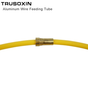 Forro TRUSOXIN TFLSSG Rojo/Amarillo para Antorcha de Soldadura MIG con Refrigeración por Agua, para Tubo de Alimentación de Alambre de Soldadura de Aluminio de 0.6-1.2 mm - Product Image 4