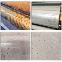 Machine automatique de découpe et de rembobinage de film plastique par micro-perforation à chaud pour films PP et PE