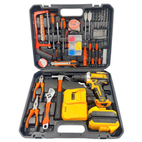 Tournevis électrique à batterie lithium rechargeable, perceuse, outil de bricolage domestique, perceuse électrique multifonctionnelle