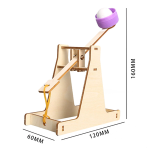 Nhỏ Tự Làm Gỗ Catapult Đồ Chơi Cho Trẻ Em Làm Bằng Tay Gốc Khoa Học Công Nghệ Lớp Phát Minh Tuyệt Vời Cho Giáo Dục - Product Image 5