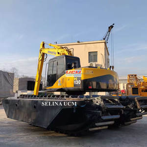 Excavadora Anfibia Usada de Alta Calidad en Venta, Excavadora de Orugas con Motor para una Excavación y Limpieza Eficientes - Product Image 6