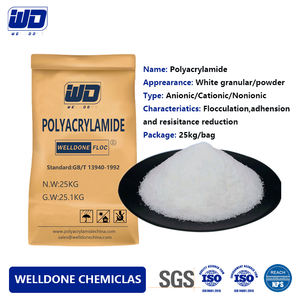 WELLDONE Anionic Polyacrylamide <strong>Chemical</strong> Additives <strong>PAM</strong> for Sludge Dewatering Price Polyacrylamide Flocculant Water Treatment - Product Image 3